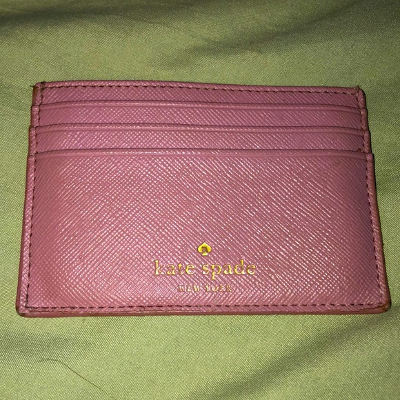 KATE SPADE WALLET (Dusty Peony Glitter) - Picture 2 of 4